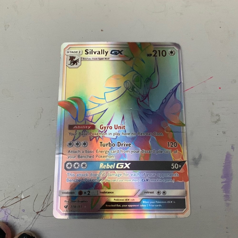 Silvally Pokemon GX